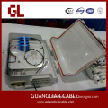 High Quality Indoor 2ports 2/4/6/8/12/24core plastic optical fiber Terminal box